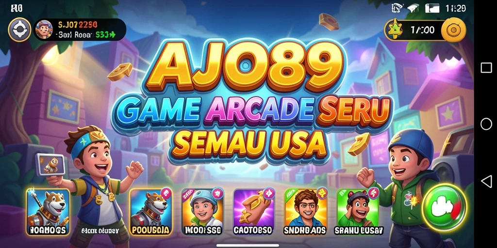 Tampilan gameplay AJO89 yang seru dan penuh tantangan.