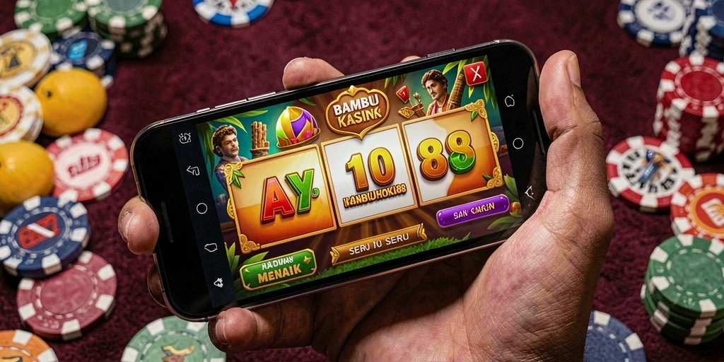 Tampilan gameplay seru dari BAMBUHOKI88 yang menampilkan aksi kasino.