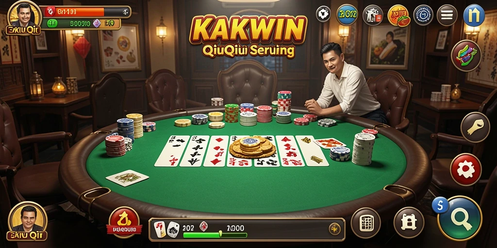 Tampilan menarik dari gameplay KAKWIN yang penuh strategi.